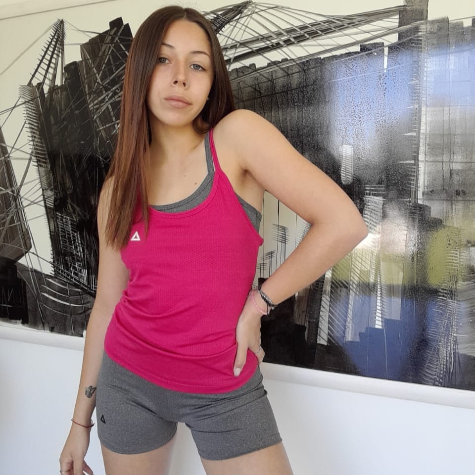 Musculosa bretel dama  2X1